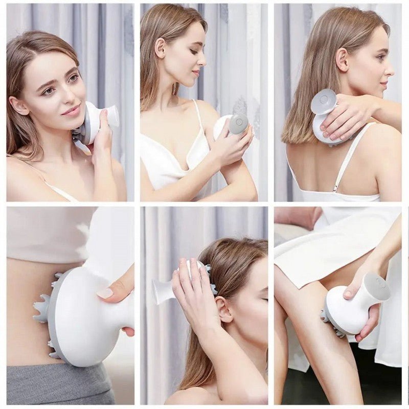 Electric Scalp Massager for Hair Growth & Stress Relief