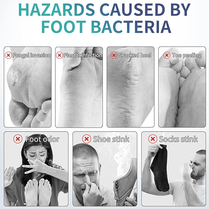 🔥Ansiyi Original Foot Spray – Antibacterial, Anti-Fungal, Odor Removal & Bacteriostasis Protection
